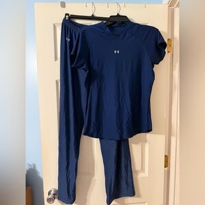 Under Armour Women's Navy Blue Activewear Set